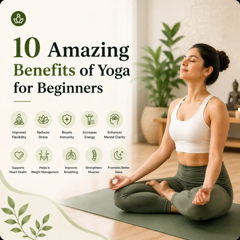 10 Amazing Benefits of Yoga for Beginners