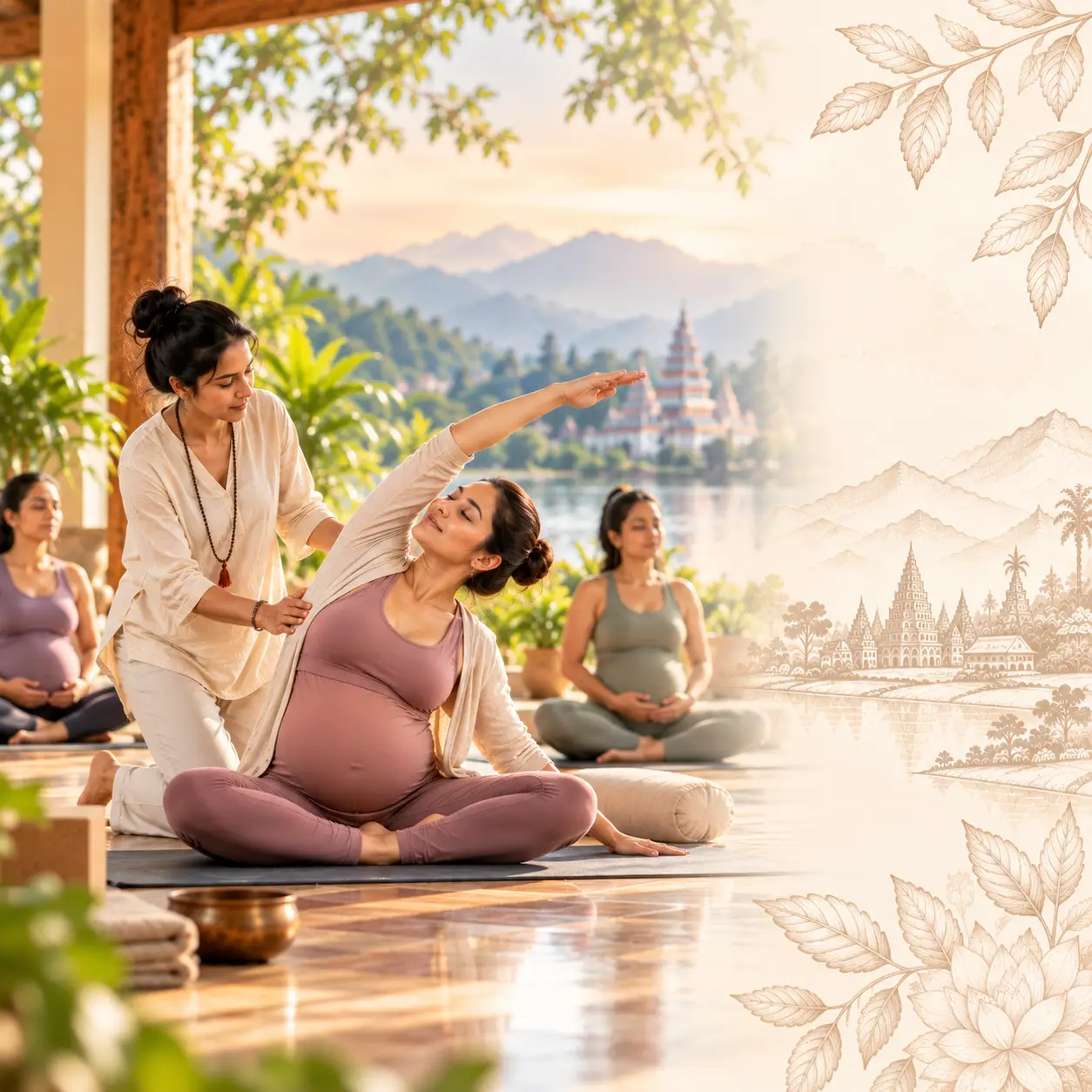 Prenatal and Postnatal Yoga Course